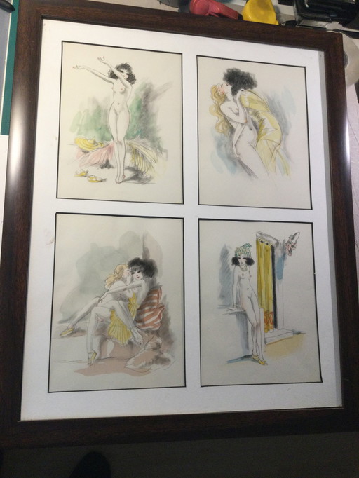 Louis Icart Gravures érotiques