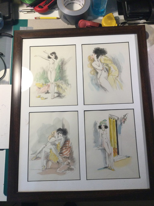 Louis Icart Gravures érotiques