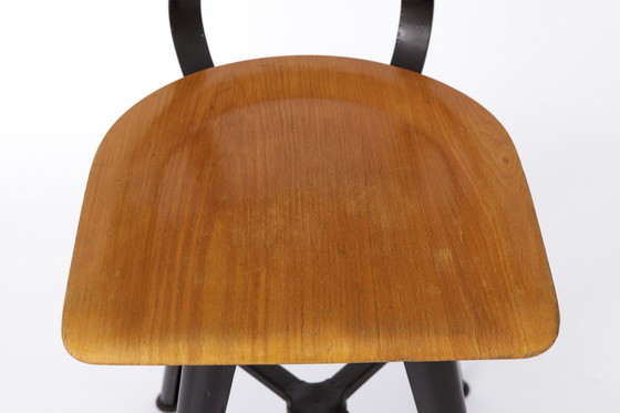 Image 1 of Tabouret de bar vintage industriel 1970S - Allemagne