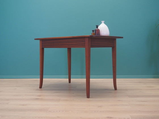 Image 1 of Table en acajou, Design danois, 1970S, Production : Danemark