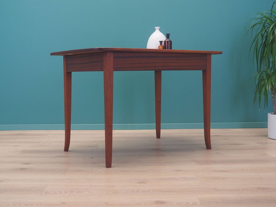 Image 1 of Table en acajou, Design danois, 1970S, Production : Danemark