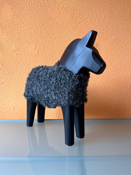 Image 1 of Vintage Ikea Stolle Dala Horse By Katarina Brieditis