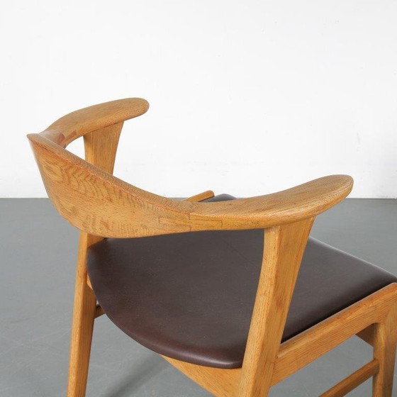 Image 1 of Chaise de salle à manger / d'appoint par Erik Kirkegaard pour Hong Stolefabrik, Danemark 1950