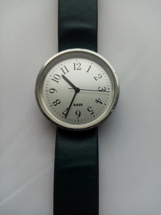 Image 1 of Montre Quartz "Lady Record" Alessi By Achille Castiglioni 1988S