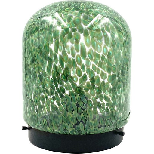 Lampe de table vintage 'Neverrino' en verre soufflé à la murrine par Gae Aulenti pour Vetreria Vistosi, Italie, années 1970
