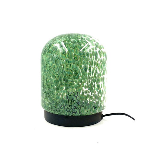 Lampe de table vintage 'Neverrino' en verre soufflé à la murrine par Gae Aulenti pour Vetreria Vistosi, Italie, années 1970