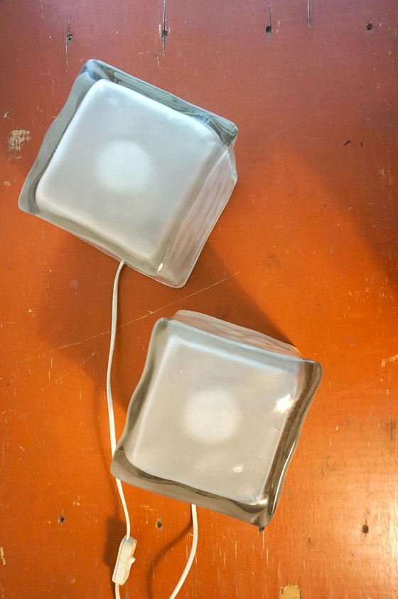 Image 1 of Iviken Ikea Ice Cube Table Lamps