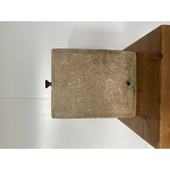 Image 1 of Base de lampe en céramique vintage par B.Chalvet, 1950