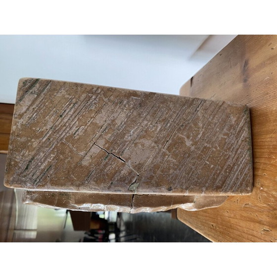 Image 1 of Base de lampe en céramique vintage par B.Chalvet, 1950