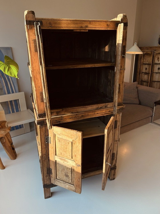 Image 1 of Cabinet Indien Teck Antique