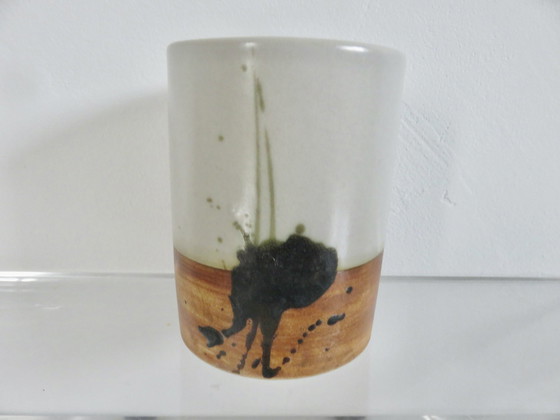 Image 1 of Vase En Grès "Poterie De La Colombe" Vallauris, France, 1960