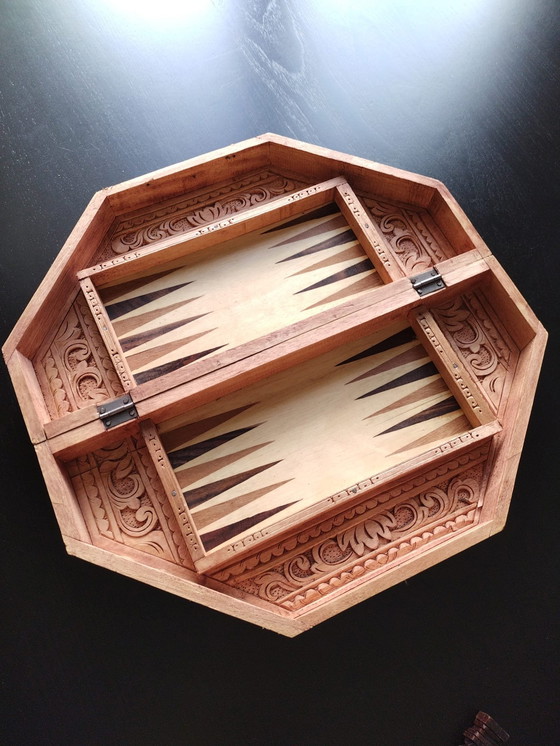 Image 1 of Jeu d'échecs indonésien balinais Backgammon