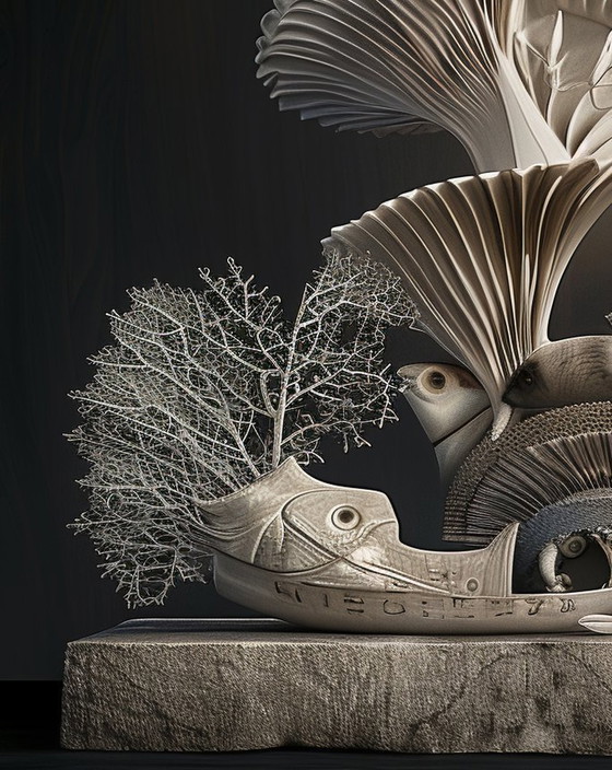 Image 1 of Pièce unique à bas prix - Les natures mortes de Benoit Mandelbrot : Coraline Fugue