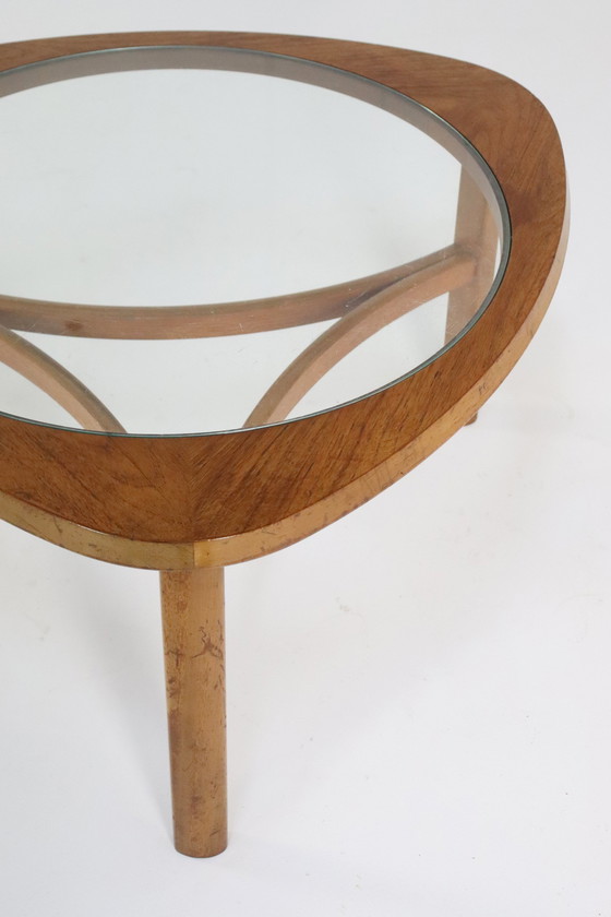 Image 1 of Nathan Table basse en verre 'Tilbury' Vintage