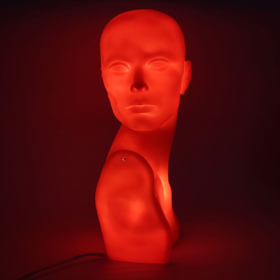 Image 1 of Lampe à buste vintage