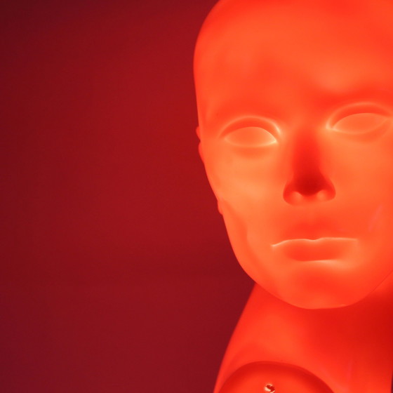 Image 1 of Lampe à buste vintage