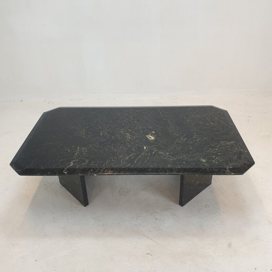 Image 1 of Table basse italienne vintage en marbre, 1970