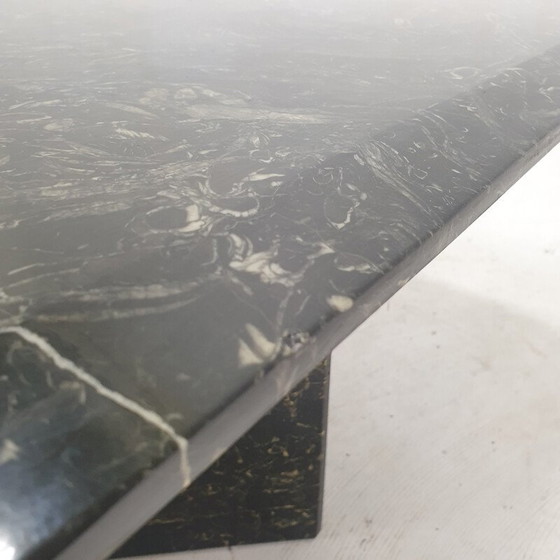 Image 1 of Table basse italienne vintage en marbre, 1970