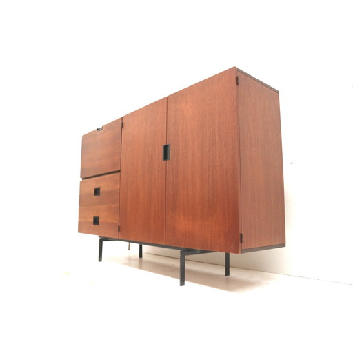 Buffet / meuble haut vintage modèle Cu09 de la série japonaise de Cees Braakman par Pastoe des années 1960