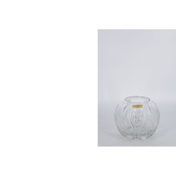 Image 1 of Vase boule en cristal vintage par Nachtmann, Allemagne 1960