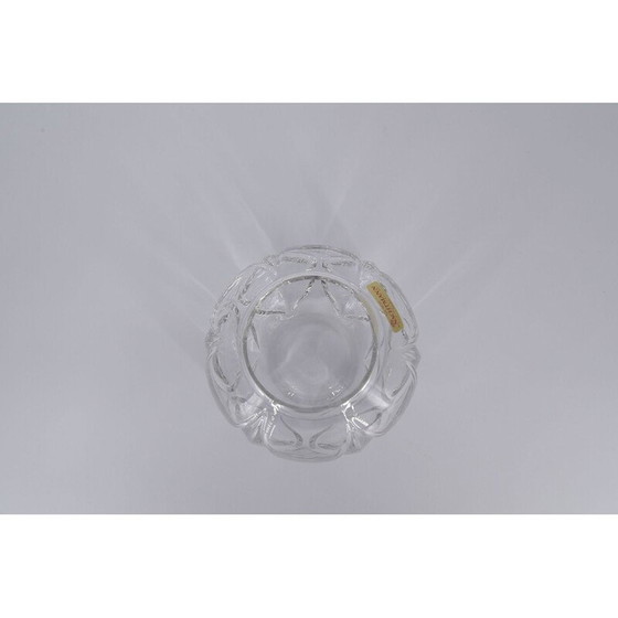 Image 1 of Vase boule en cristal vintage par Nachtmann, Allemagne 1960