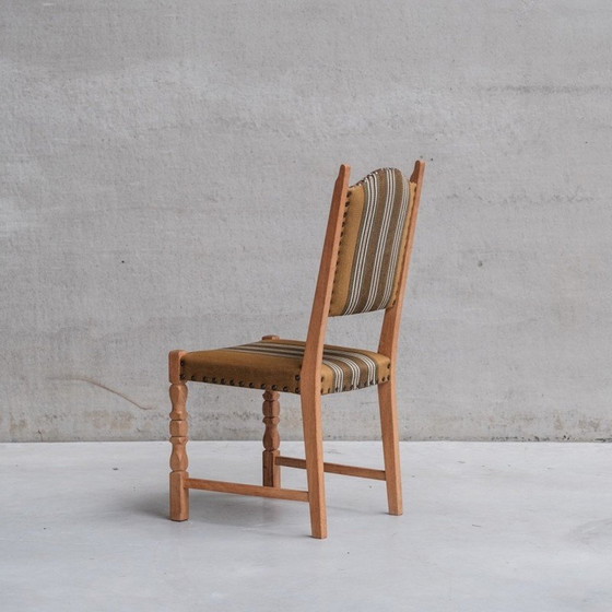 Image 1 of Ensemble de 6 chaises de salle à manger vintage en chêne, Danemark 1960