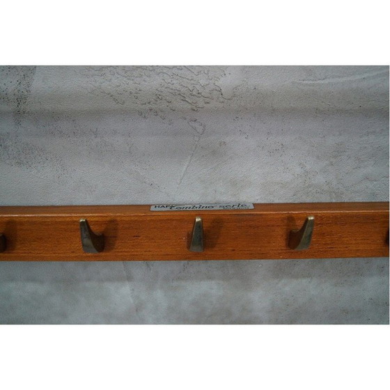 Image 1 of Ensemble de 2 porte-manteaux scandinaves du milieu du siècle de Hafa, années 1960