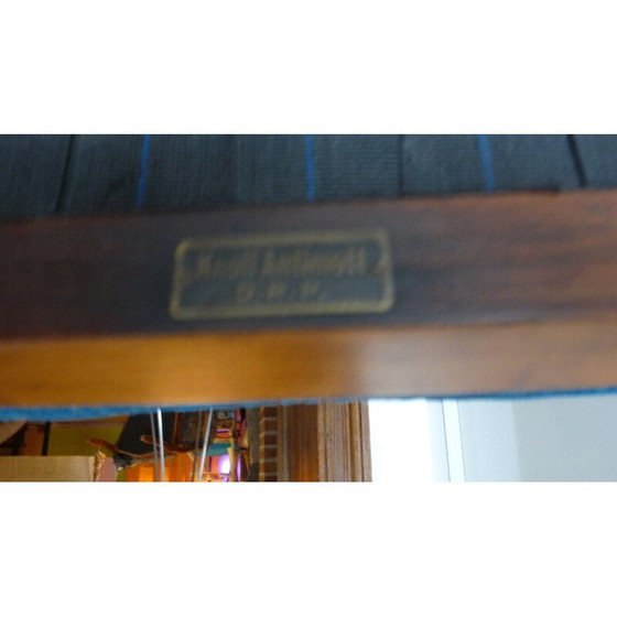 Image 1 of Paire de fauteuils vintage en acajou de Knoll Antimott, 1950
