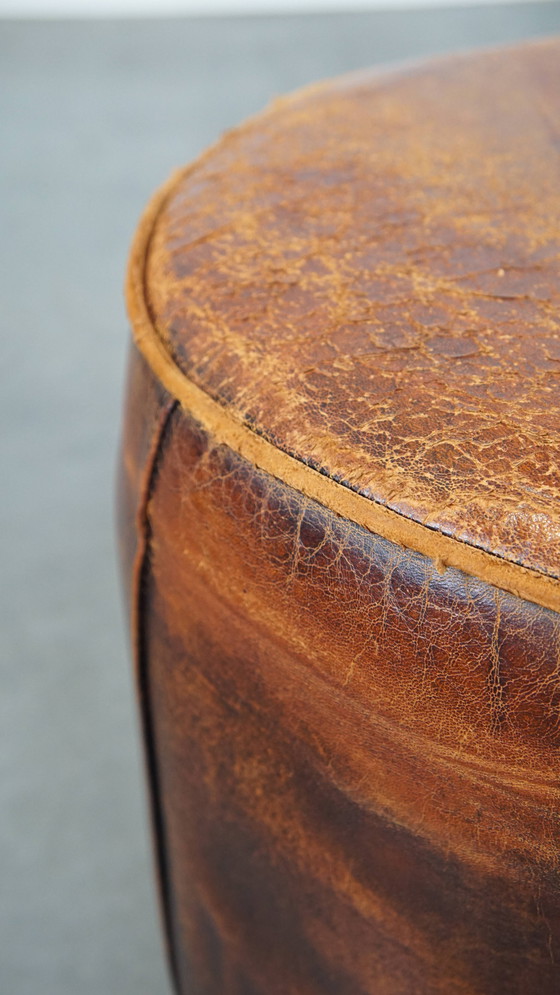 Image 1 of Chausson rond en peau de mouton