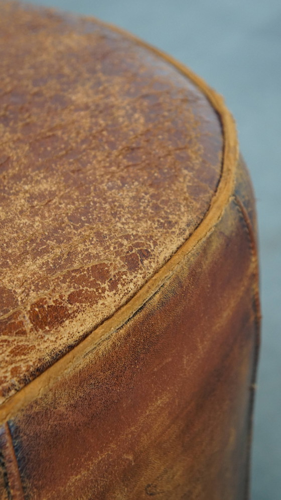 Image 1 of Chausson rond en peau de mouton