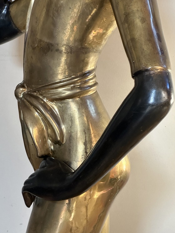 Image 1 of Sculpture Bronze Élégante Style Art Déco 