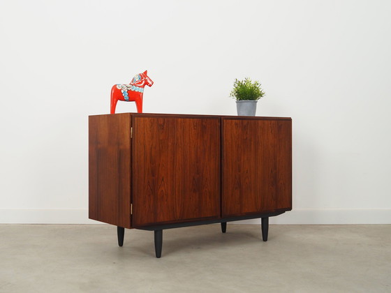 Image 1 of Armoire en bois de rose, design danois, années 1970, fabriquée par Omann Jun