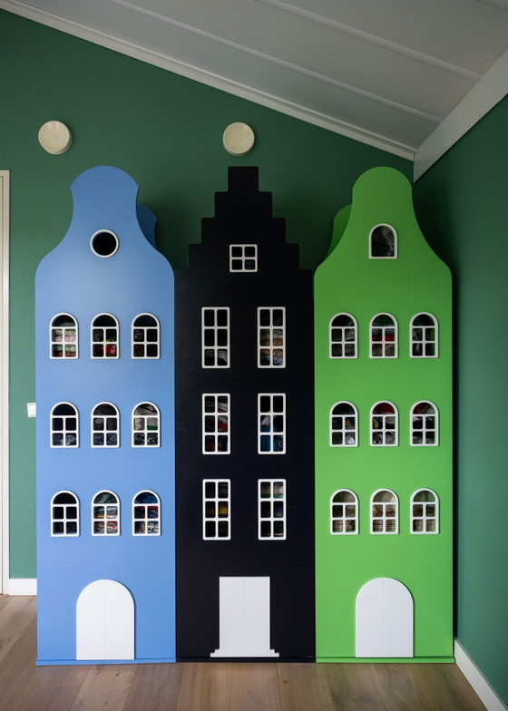 Image 1 of 3x Armoire d'une maison, Type Amsterdam