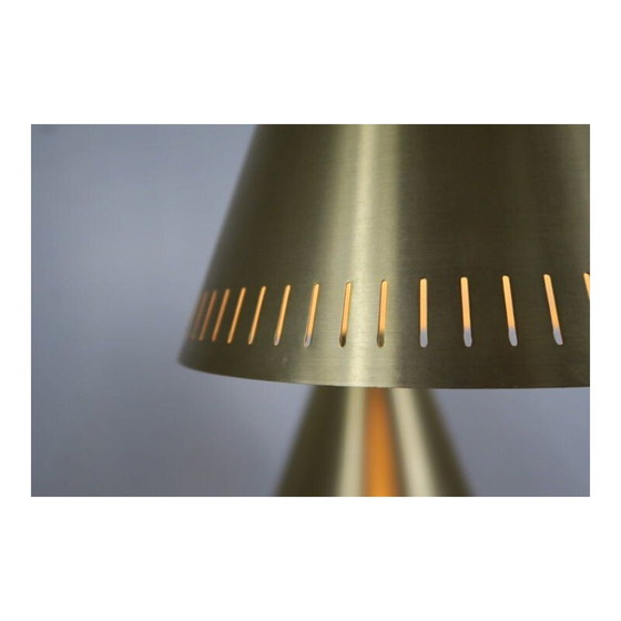 Image 1 of Paire de lampes suspendues en laiton vintage par Svend Aage Holm Sorensen