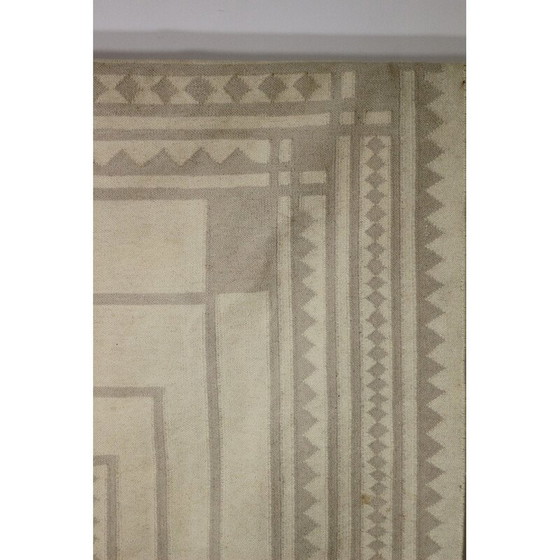 Image 1 of Tapis vintage en laine de couleur claire, 1970-1980