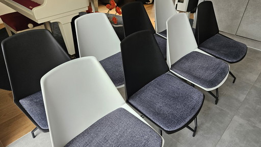 8x Xooon Chaises de salle à manger