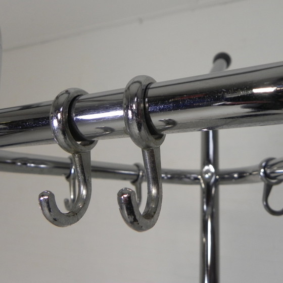 Image 1 of Porte-manteau Tubax robuste et vertical, années 1960