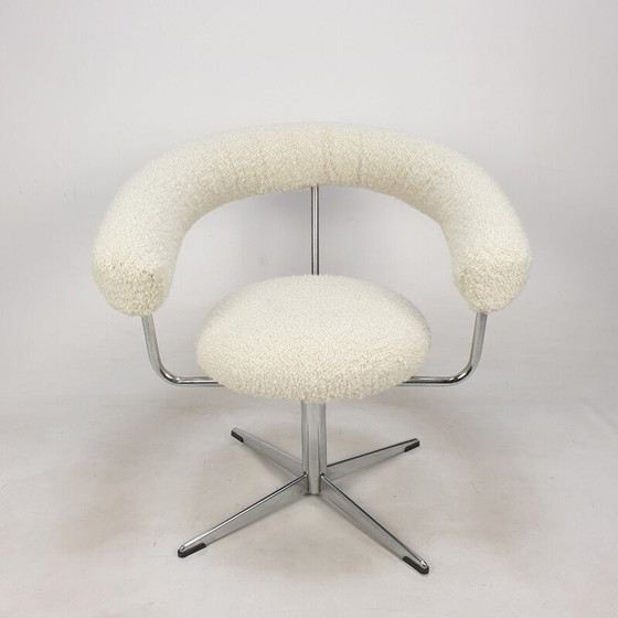 Image 1 of Paire de fauteuils tournants vintage, 1970
