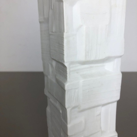 Image 1 of Vase vintage en porcelaine et céramique blanche de Heinrich, Allemagne 1970