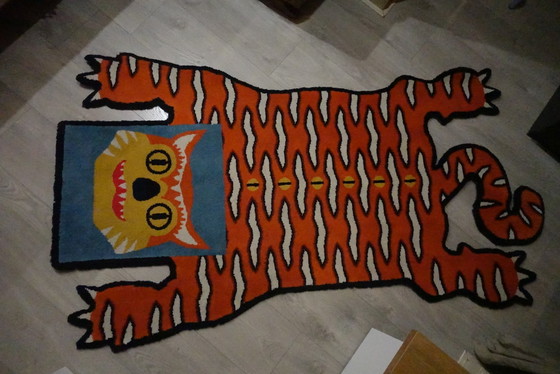 Image 1 of Walter Van Beirendonck, Tiger Carpet, Ikea Glödande