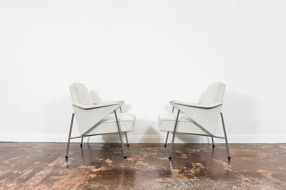 Image 1 of Paire de fauteuils "chauve-souris" de Wchód Zadziele, Pologne, années 1960