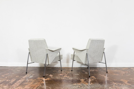 Image 1 of Paire de fauteuils "chauve-souris" de Wchód Zadziele, Pologne, années 1960