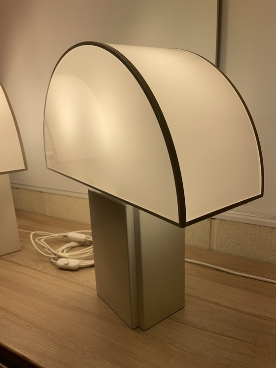 Image 1 of 2X Lampe de table Olympe Par Harvey Guzzini Pour Ed