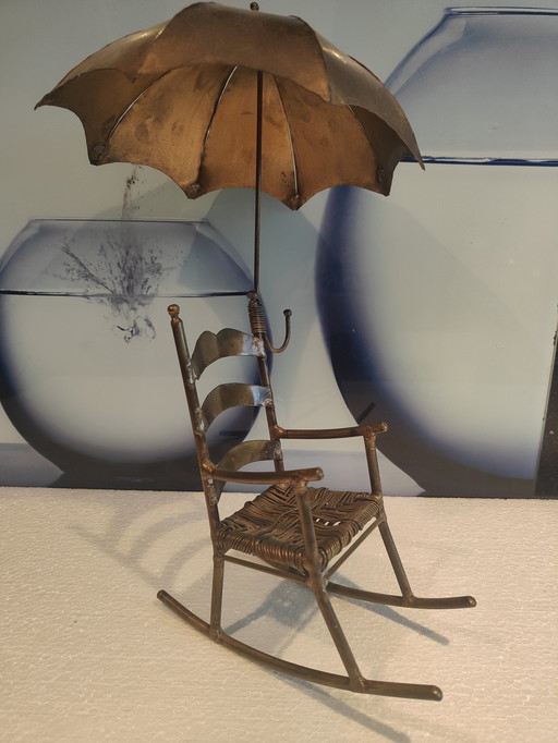 Chaise à bascule Daniel D'Haeseleer