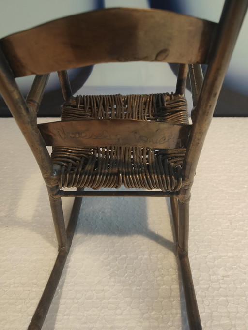 Chaise à bascule Daniel D'Haeseleer