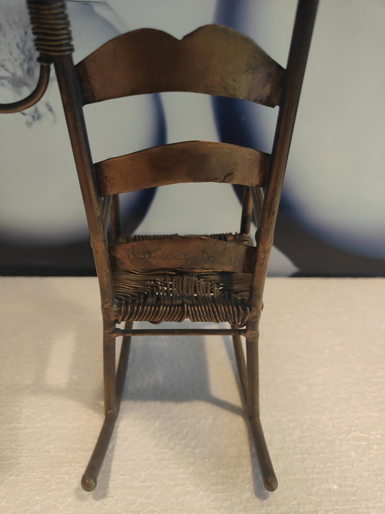 Image 1 of Chaise à bascule Daniel D'Haeseleer