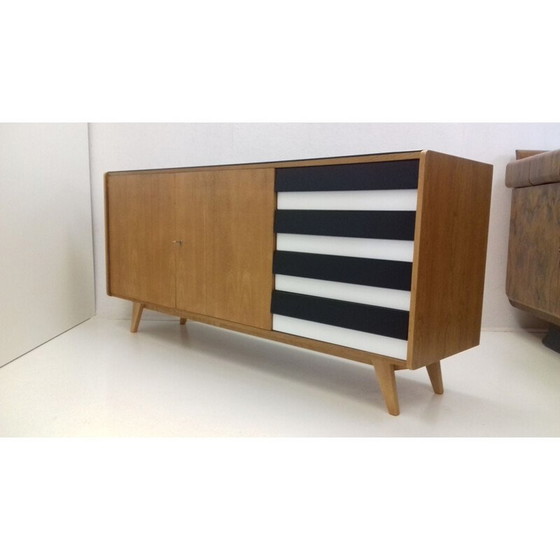 Image 1 of Commode vintage pour Interier Praha en hêtre et plastique années 1960