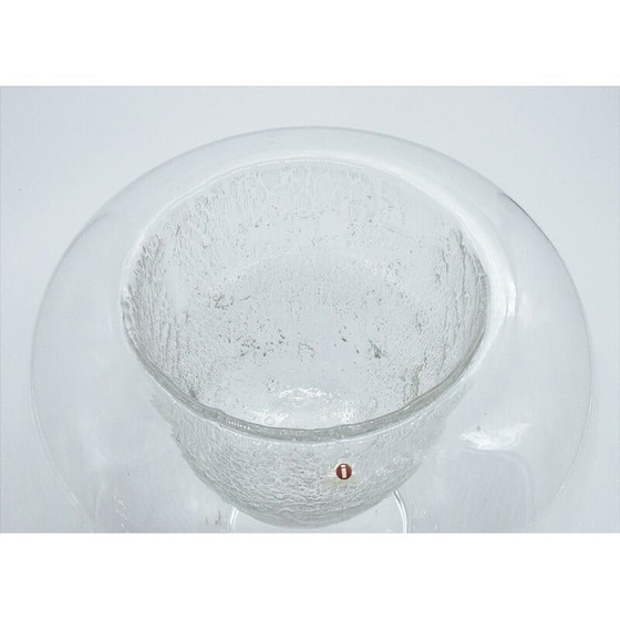 Image 1 of Centre de table en cristal vintage par Tapio Wirkkala pour Littala, 1970