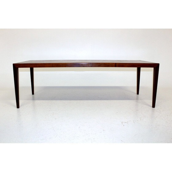 Image 1 of Table basse en bois de rose Haslev Møbelfabrikk par Severin Hansen, Danemark 1960