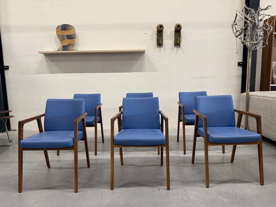 Image 1 of 6 Harvink Splinter Dining Chair Blue